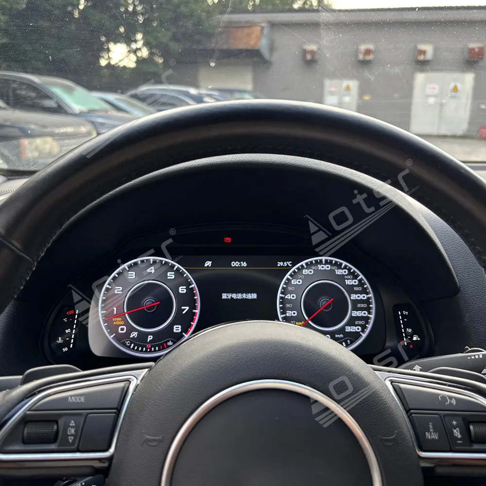 

12.3-inch Car LCD Digital Cluster For Audi Q5 2009-2018 Dashboard Virtual Cockpit Instrument Auto Speed Meter HD Ai Screen