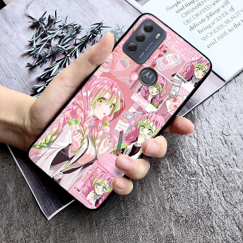 

Phone Case For Moto G85 G55 G05 G14 G75 G31 G50 G10 G20 G30 G60 G13 G32 G84 G54 G53 G72 G24 Power Demon Slayer Anime