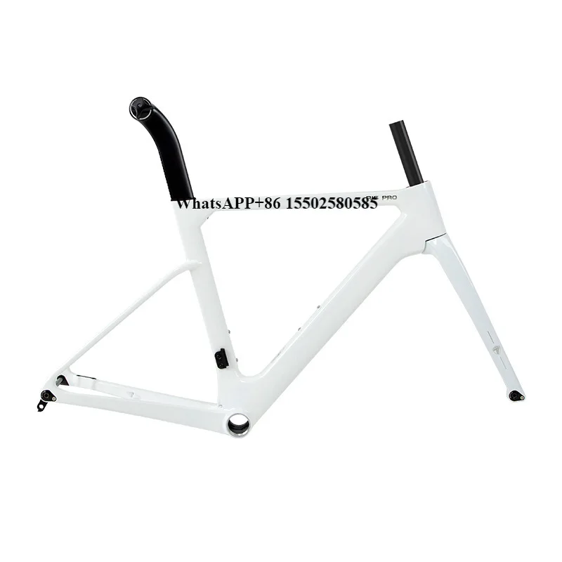 

Twitter R15 Carbon Fibre Bicycle Frame 700C Disc Brake Thru-axle Wind-breaking Design Integrated Bike Frame Hidden Cable