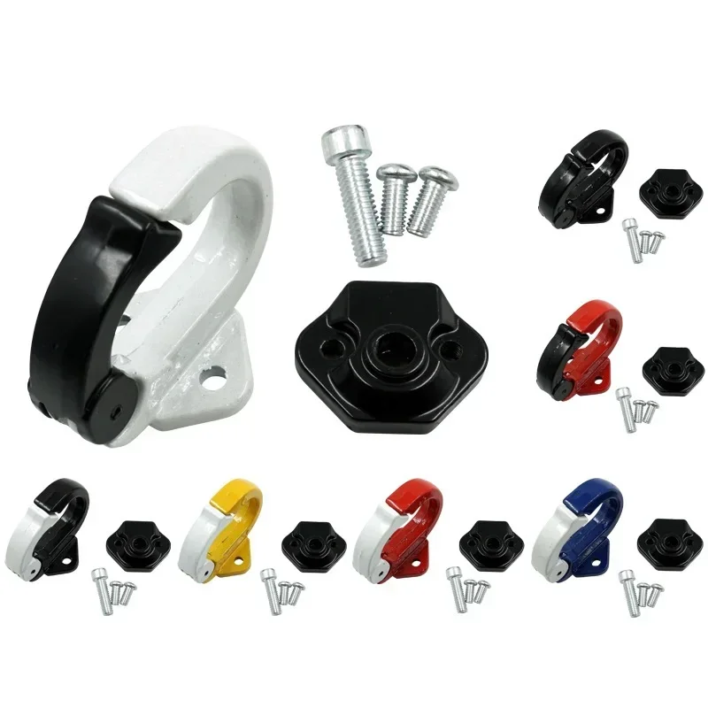 Motorcycle Accessories Modified Helmet Hook Aluminum Alloy O-type Electric Car Hook Scooter Storage Hook