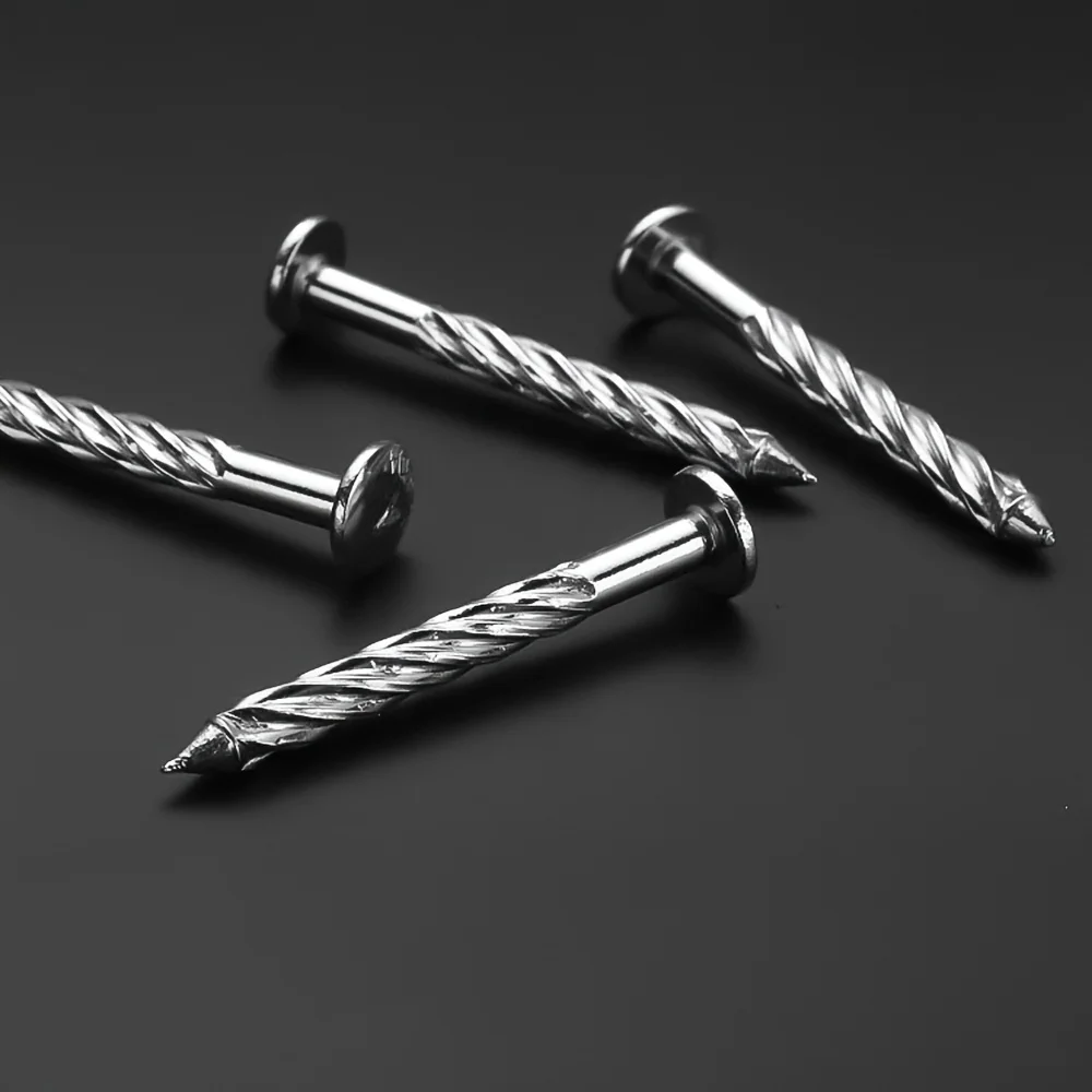 20PCS threaded screw, galvanized threaded cement screw, Fried Dough Twists new expansion screw, floor spiral pressure screw