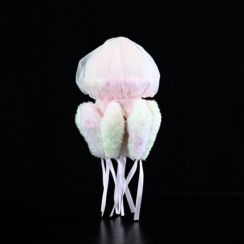 

Cute Acromitus Flagellatus Plush Toy Jelly Fish Realistic Soft Simulation Medusozoa Stuffed Doll Lifelike Animals Model Gift