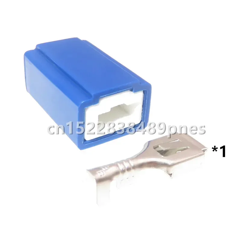 1 Pole 6.3 Series Heavy Current Ceramic Lamp Holder Wire Socket H1 Lamp-socket Wiring Terminal Connector H1-2A Wiring Harness