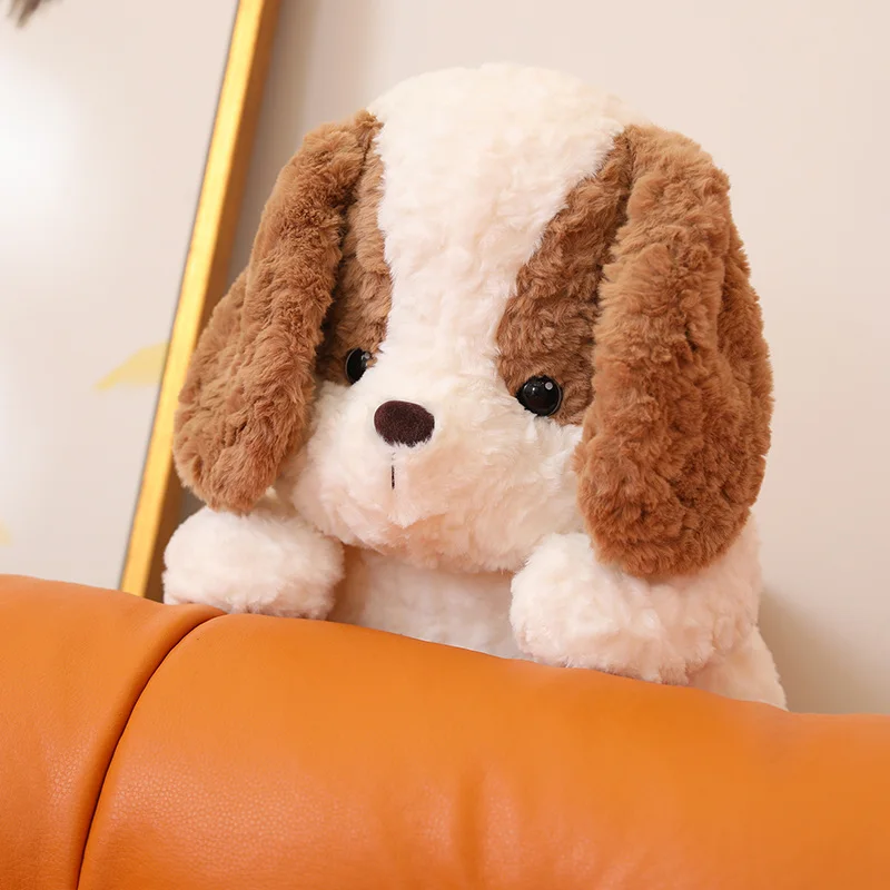 1pc25-70cm Cute Poodle Pet Plush Toy Limited Doll Kawaii Room Decoration Bedtime Soothing Toy