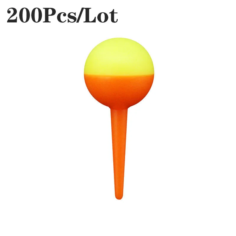 

200Pcs/Lot 3cm Plastic Float Fishing Ball High Elasticity Fast Recovery Hollow Ball Float Pen Rod Fishing Tackle Accessories