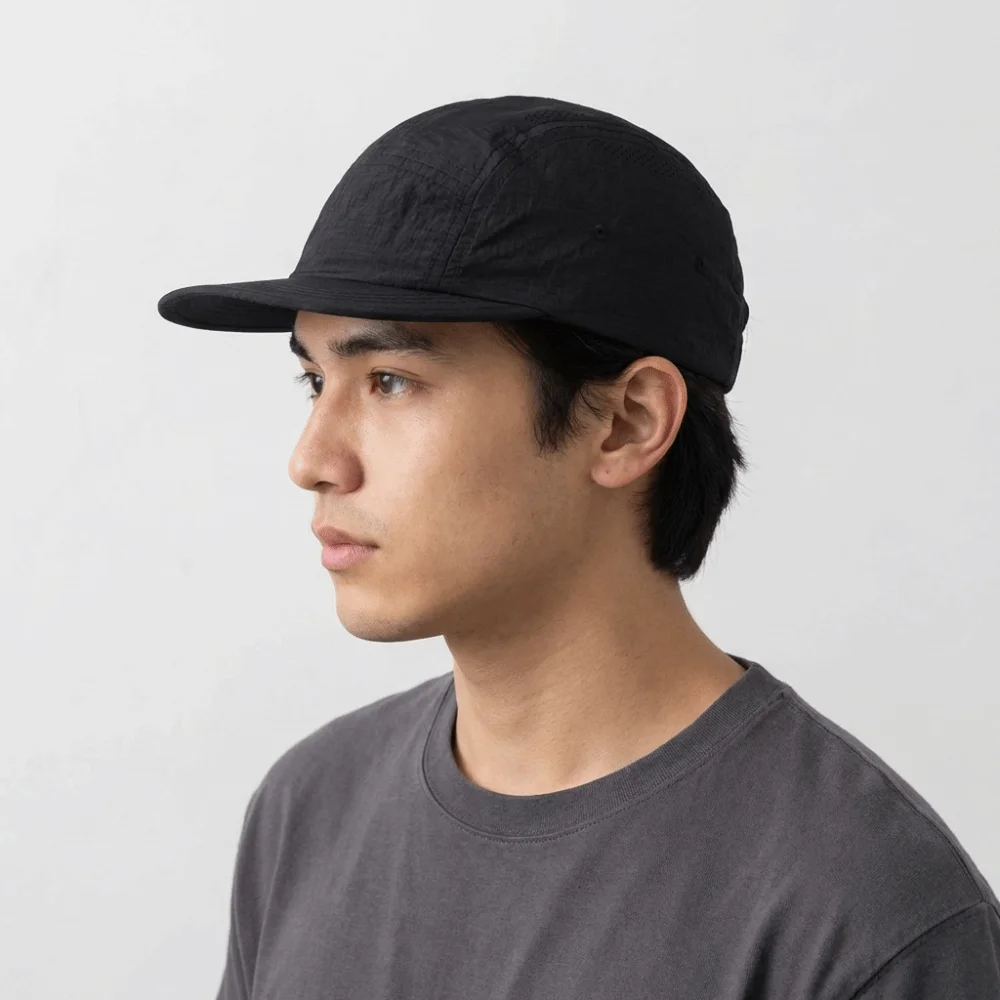 Fashion Color Matching Baseball Cap Quick-drying Korean Style Hiking Camping Hat Breathable Short Brim Peaked Cap Running Cap 3