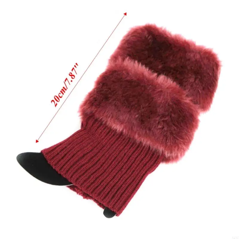 A5YC Women Winter Socken 1 Paar warme Manschetten Boot Socken Supplies Dekor Accessoire