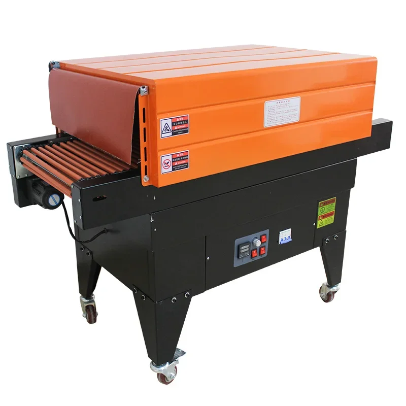 High quality  BS-4535  PVC/POF/PP Air-jet Heat Shrinkable Film Tunnel Heat Shrink Packaging Machine