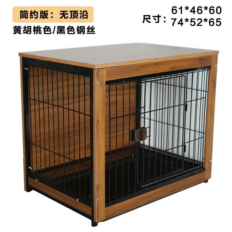 Wooden dog cages, indoor dog villas, small and medium-sized cat and dog houses