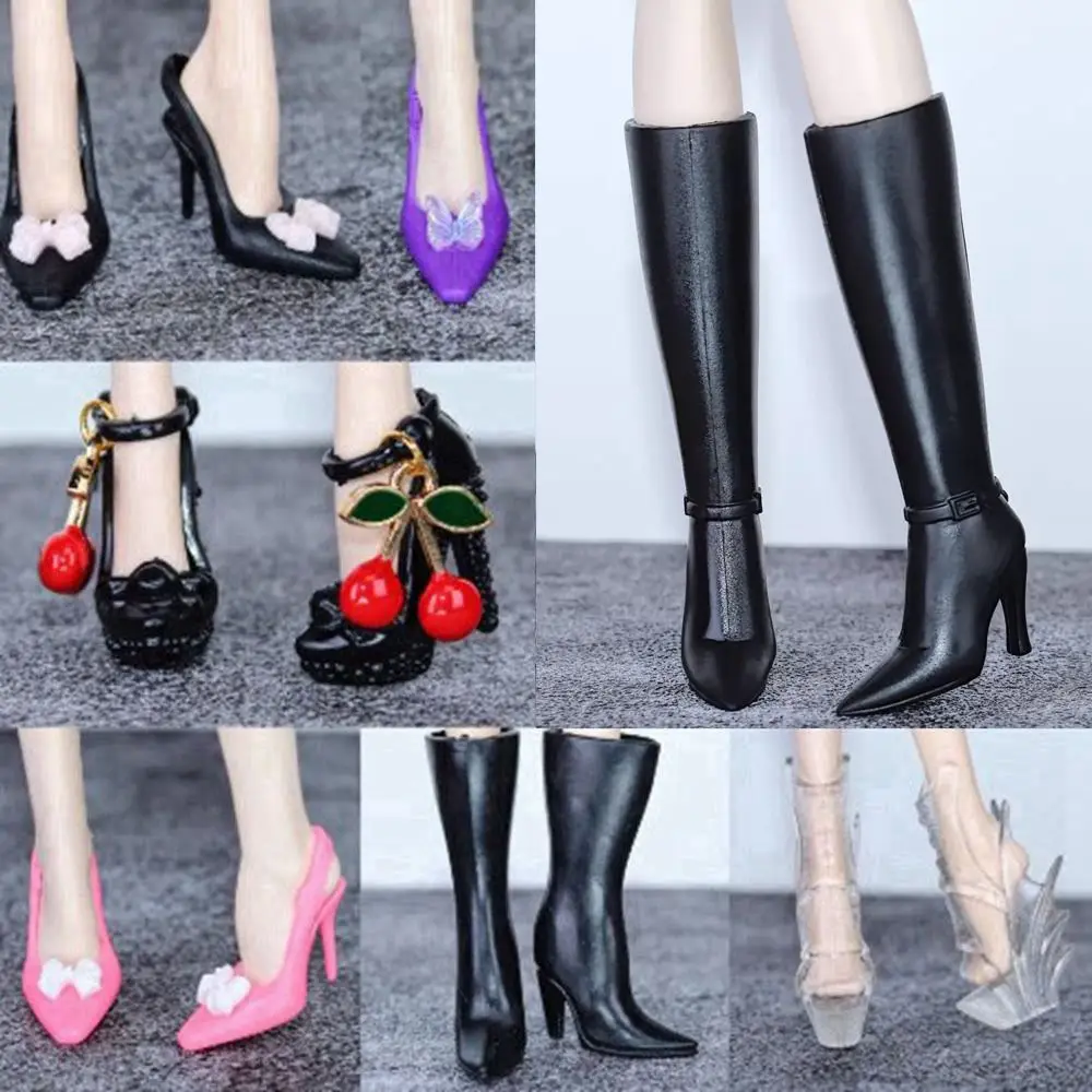 High Quality Quality 1/6 Doll Shoes 30cm Original Super Model Boots 10 Styles Figure Doll Sandals Doll Accessories