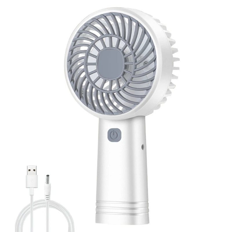 Portable Desk Small Fan USB Rechargeable Handheld Fan Quiet Cooling Tool Dropshipping