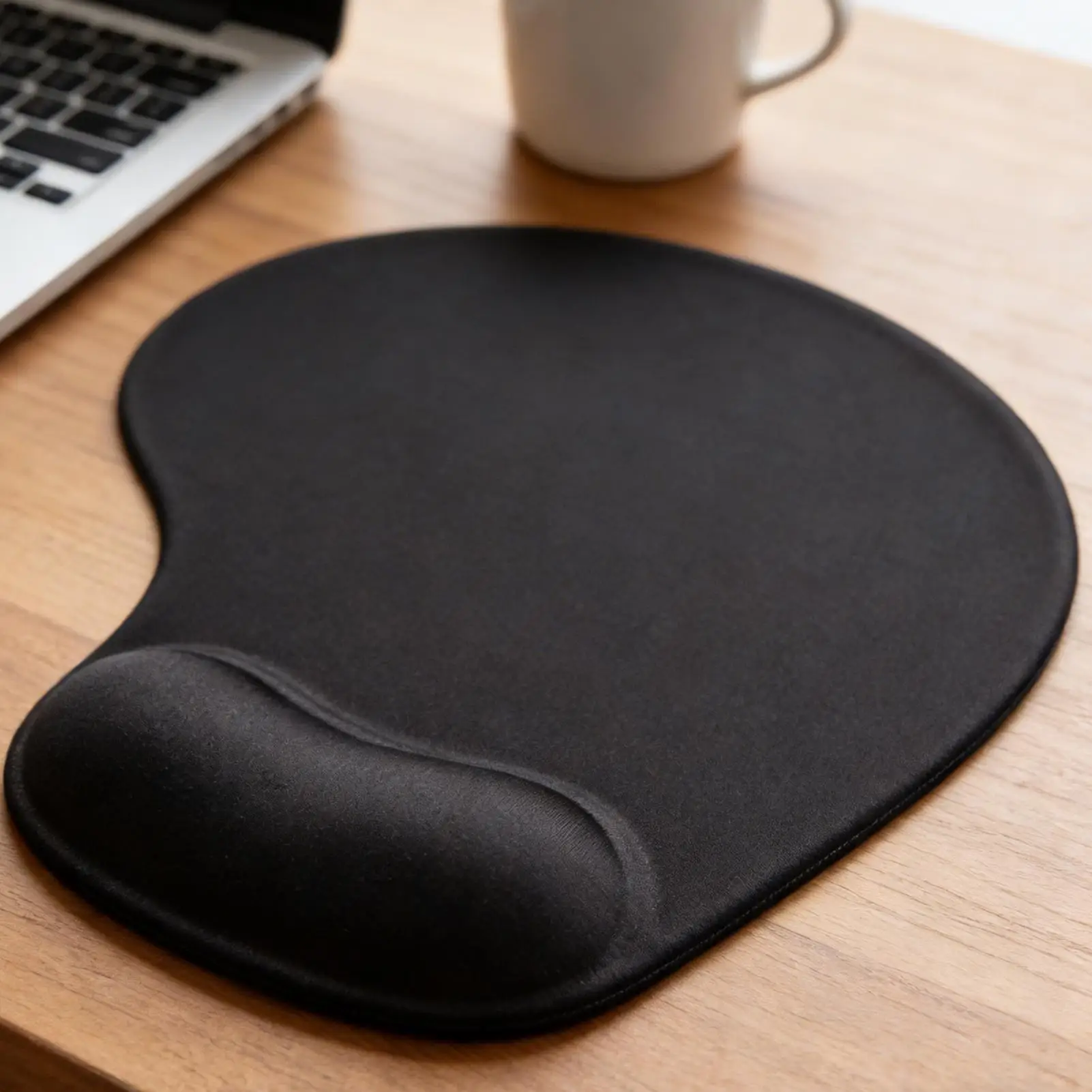 Mouse Pad with Wrist Rest Support Ergonomic Non-Slip Gel Memory Foam Cushion for Gaming Office Computer Laptop Home Work