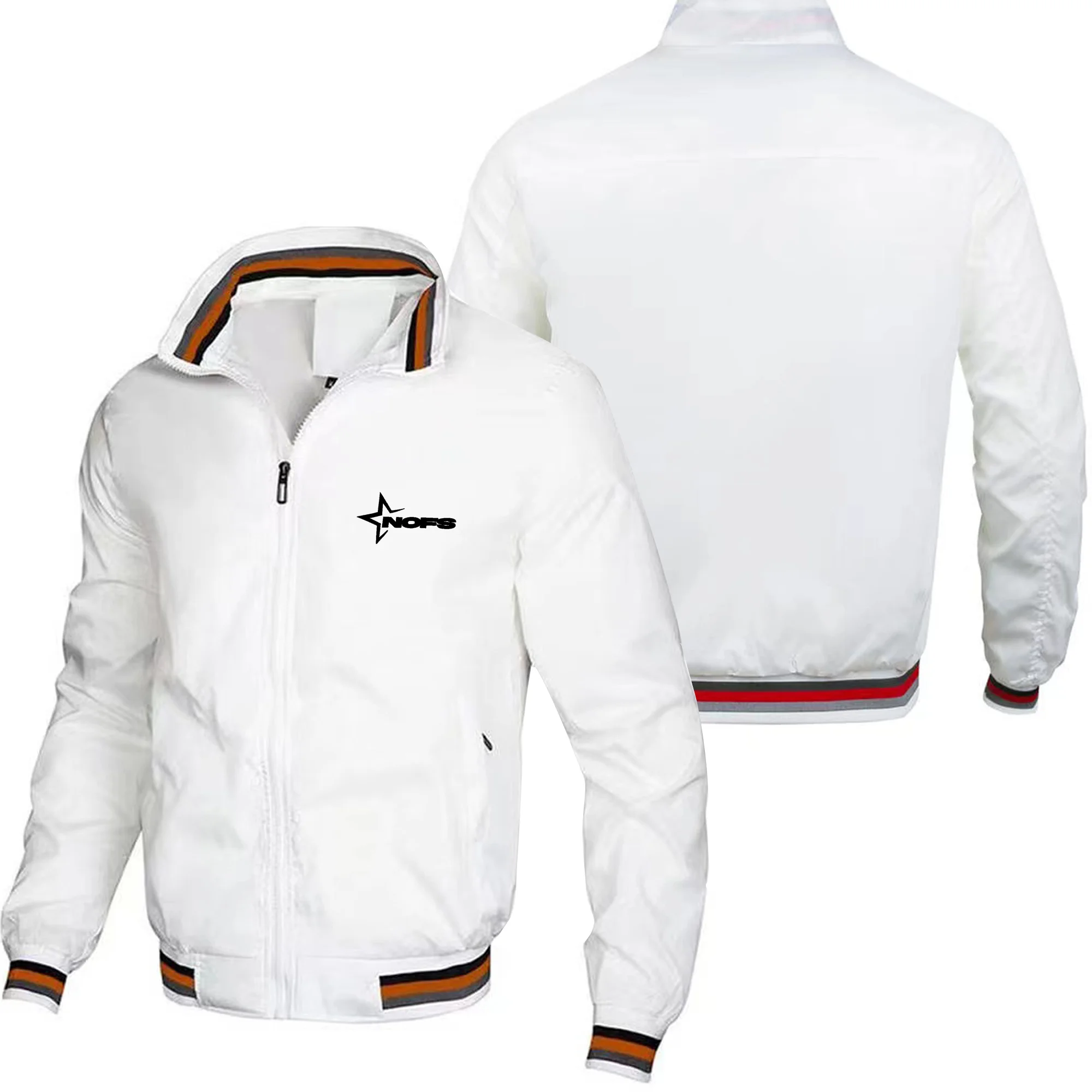 

Новая высококачественная модная мужская повседневная куртка для занятий спортом на открытом воздухе, велоспорта, путешествий, бейсбола, пилота, ветрозащитная куртка с воротником-стойкой