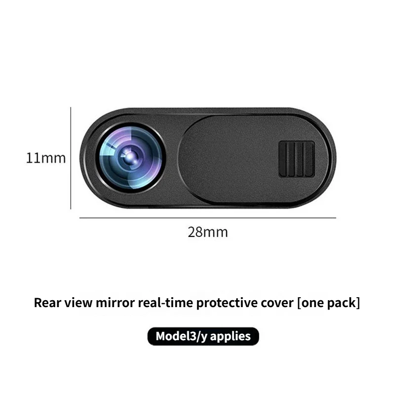 For Car Camera Cover For Tesla Model 3 Model Y Cybertruck All Webcam Slide Blocker Privacy Protector Compatible with PC Laptop