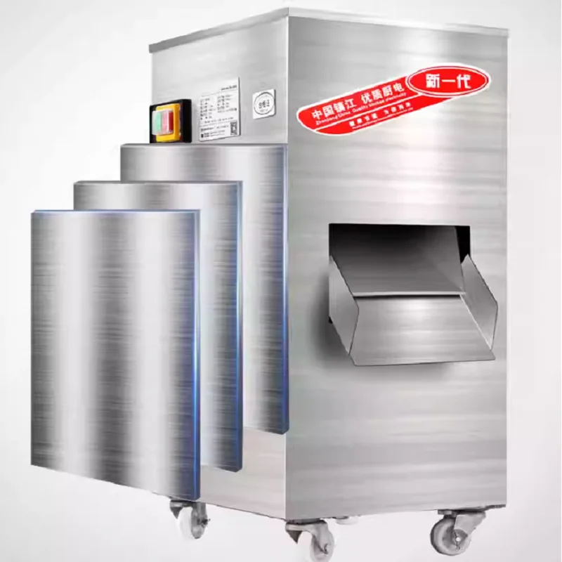 

Машина для резки мяса, коммерческая вертикальная машина для резки мяса, электрическая мясорубка, кухонное оборудование, овощерезка 150 Вт