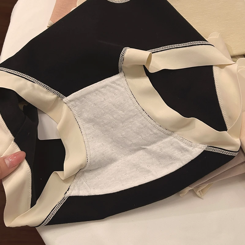 5 ks dámských kalhotek, pohodlné, měkké, prodyšné, vysoce elastické, módní, šetrné k pokožce, přiléhavé, velikost M-XL, jednoduché - náhled 6