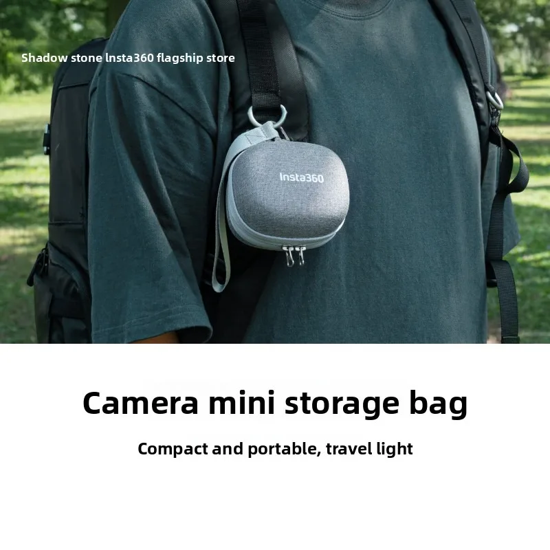 

Dual Zipper Quick-Open Protective Bag for Insta360Ace Pro2/Ace Pro/Ace GO3S Mini Camera Shockproof Portable Storage Pouch