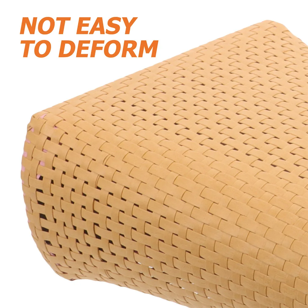 

Imitation Rattan Sauna Neck Pillow Breathable Lightweight Headrest for Sauna Spa Gym Sweat Steam Room Pillow Neck Rest