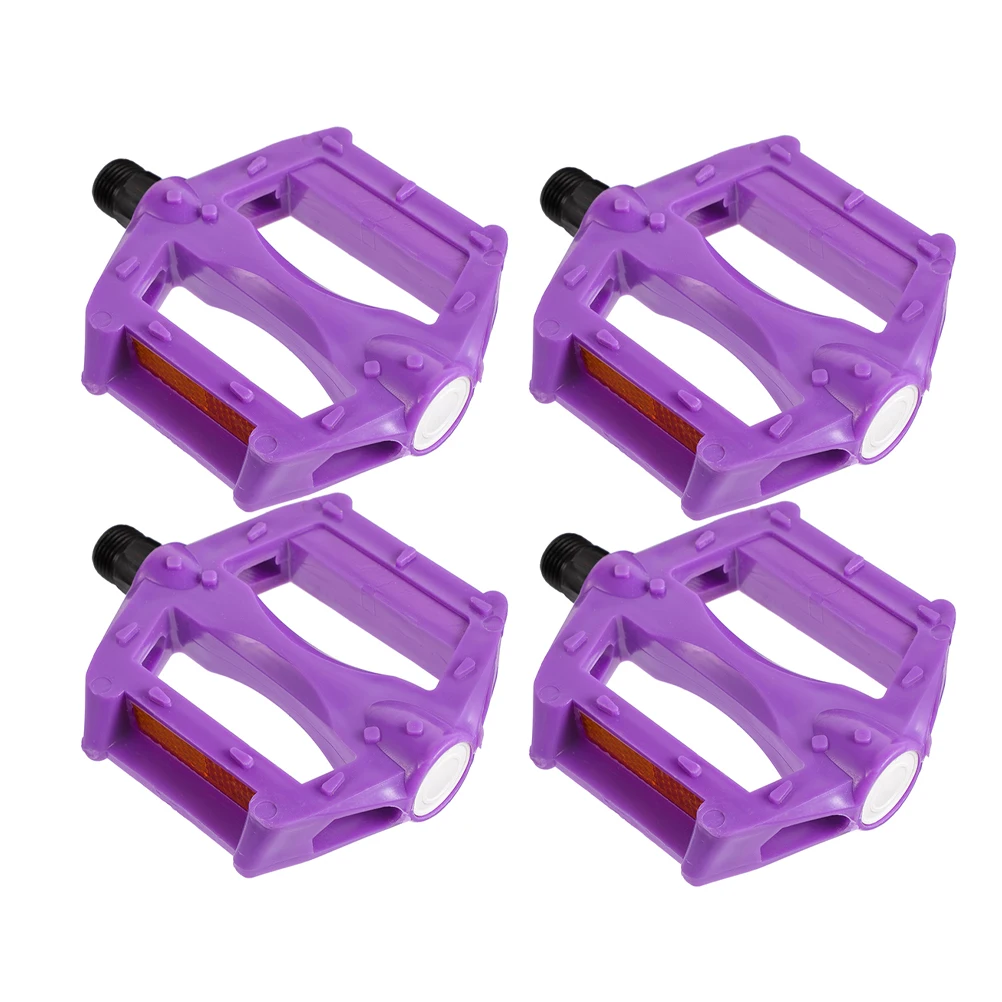 

Bicycle Pedals Durable Plastic Mountain Bike Pedal Stylish Replacement for Road Gravel Cyclocross Adult Youth