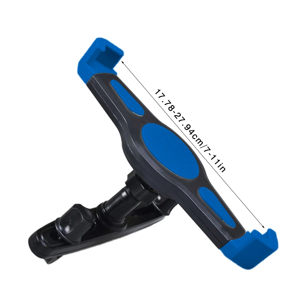 Tablet Bracket Car Headrest Adjustable Tablet Holder Plastic Mobile Phone Mount Storage Accessory, Pink