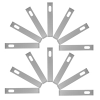 100 Pcs Carving Blades High Carbon Hobby Cutting Tools for Models Craft Knives Replacement Stencil Vinyl Paper