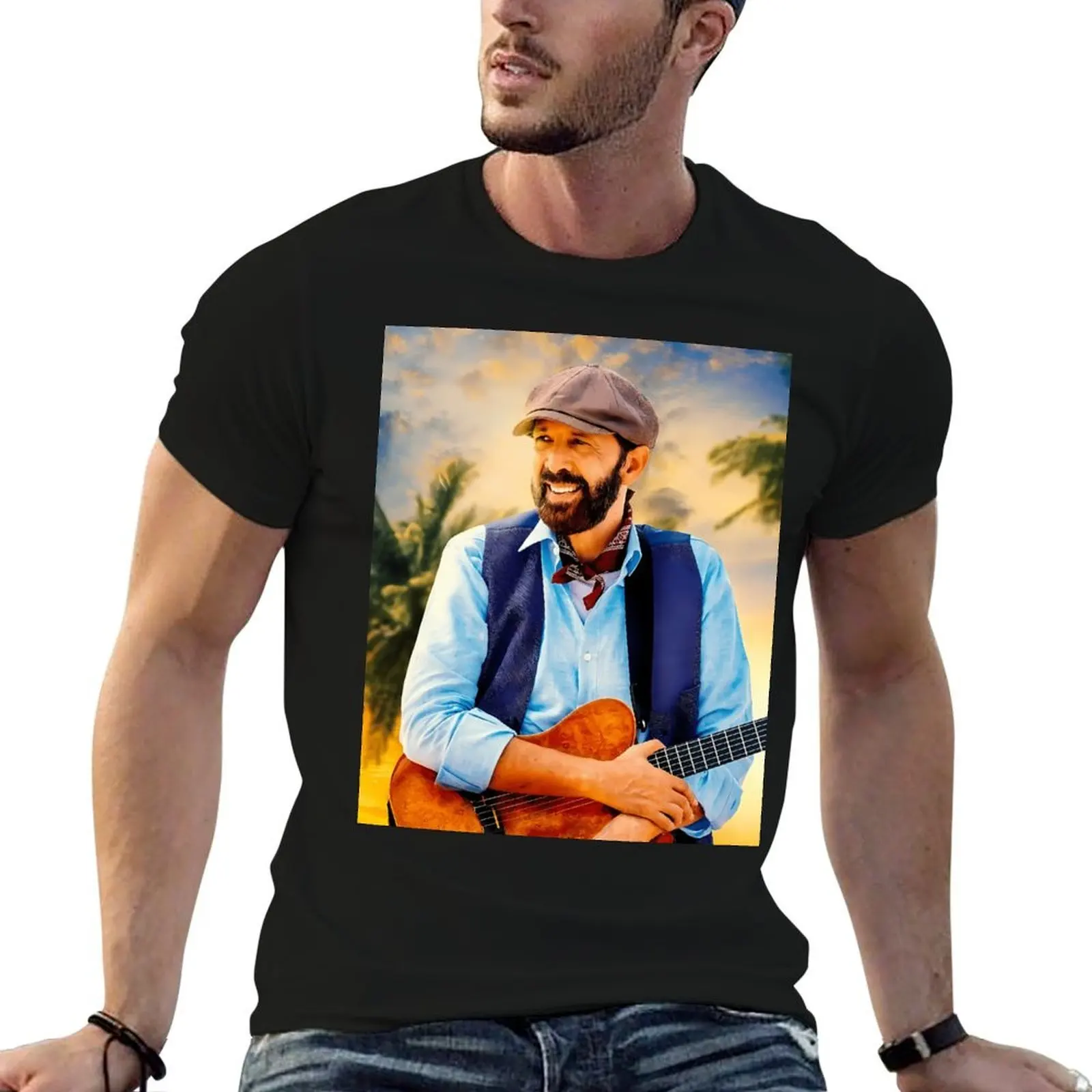 

Juan Luis Guerra singer Juan Luis Guerra T-Shirt men t shirt cotton 100% cotton t shirt pack T-Shirt