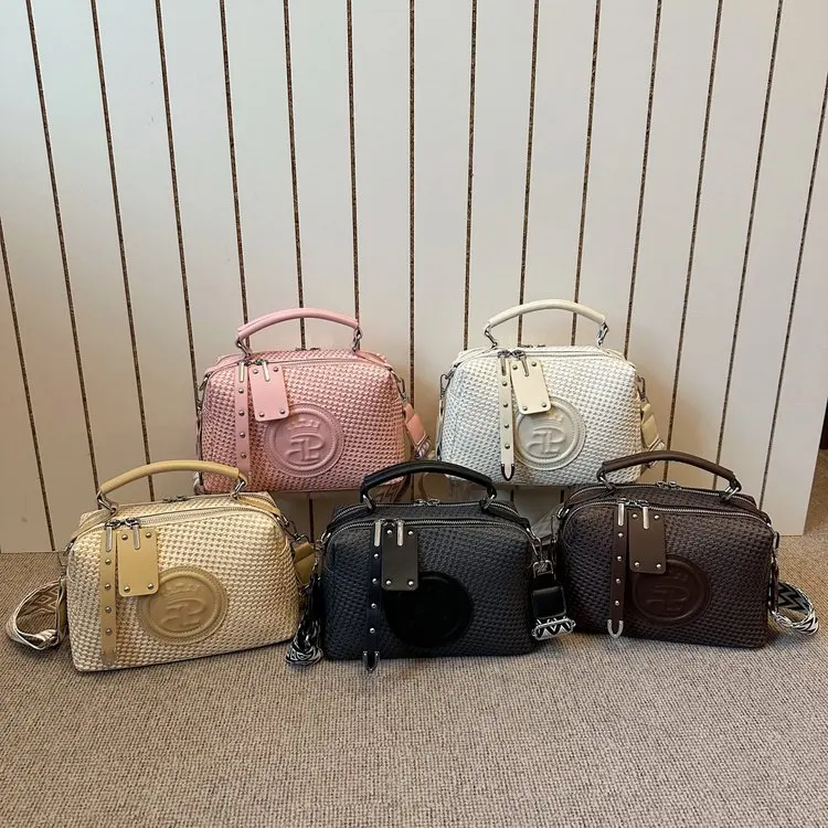 

Minimalist Marvel Diaper Bag Women's Luxury Leather Tote Vintage Crossbody Bag Designer Large Capacity Chic And Practical