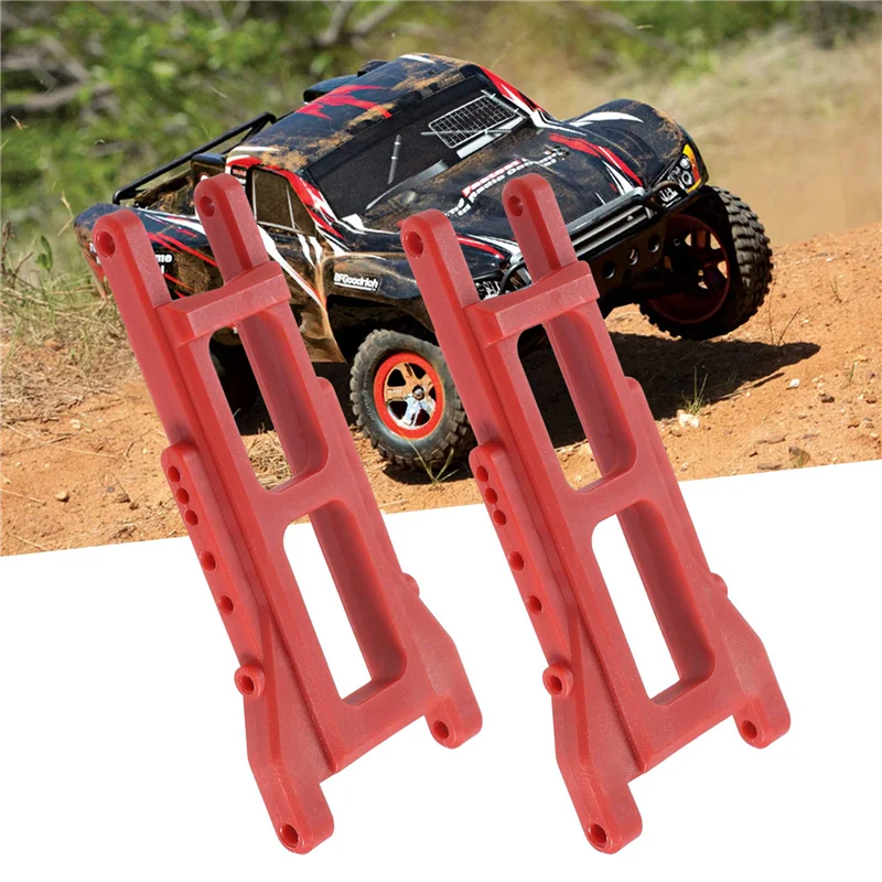 SR-2 шт. нейлоновый передний и задний рычаг подвески для 1/10 Traxxas Slash Rustler 4X4 VXL HQ727 Remo RC Car Upgrade Parts