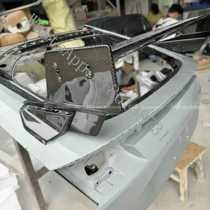 

Suitable Type R FL5 Mugen Unlimited Carbon Fiber Fixed Rear Wing