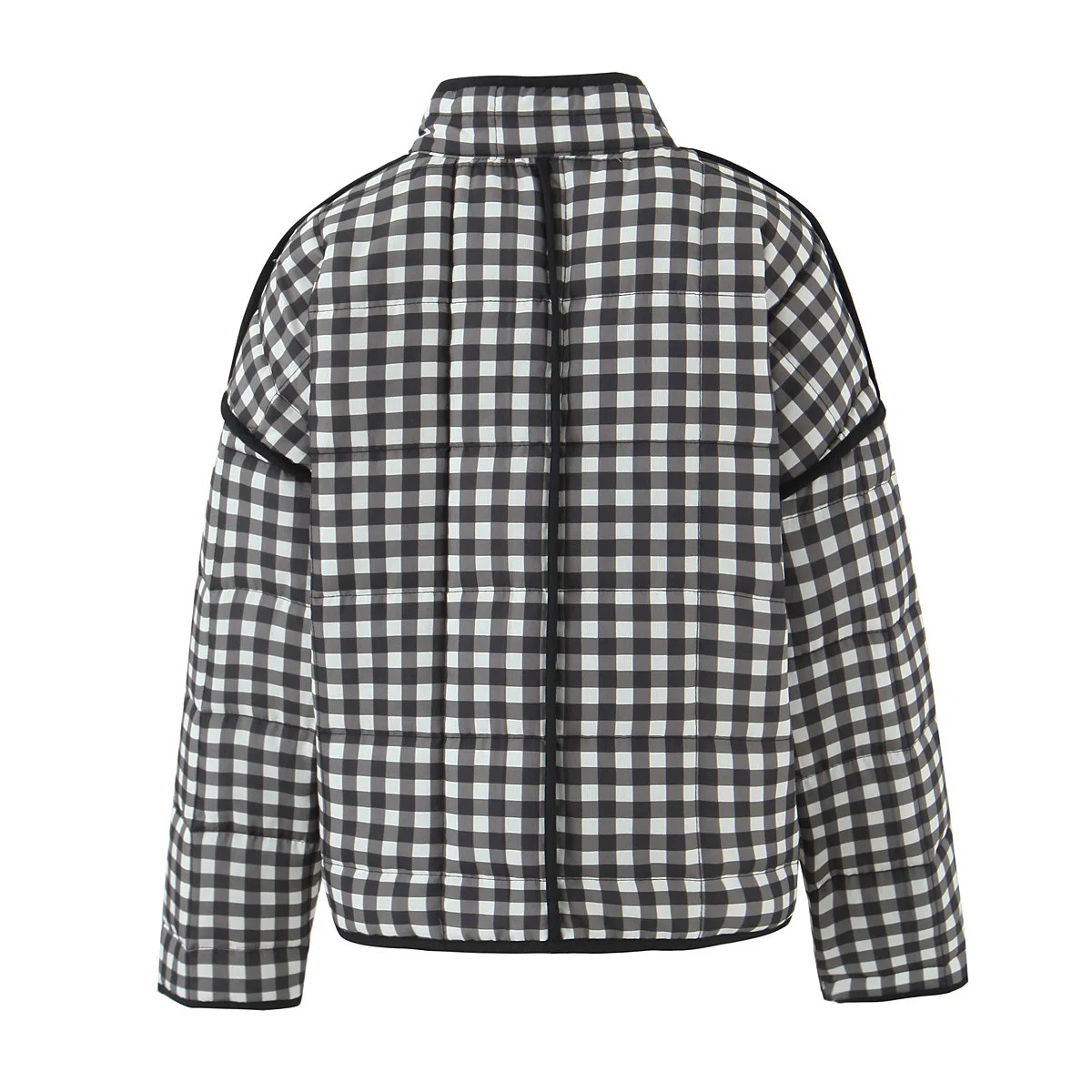 Suninheart acolchada-Chaqueta de algodón con cuello en V, abrigo holgado de manga larga con un solo pecho, prendas de vestir exteriores, a la moda,