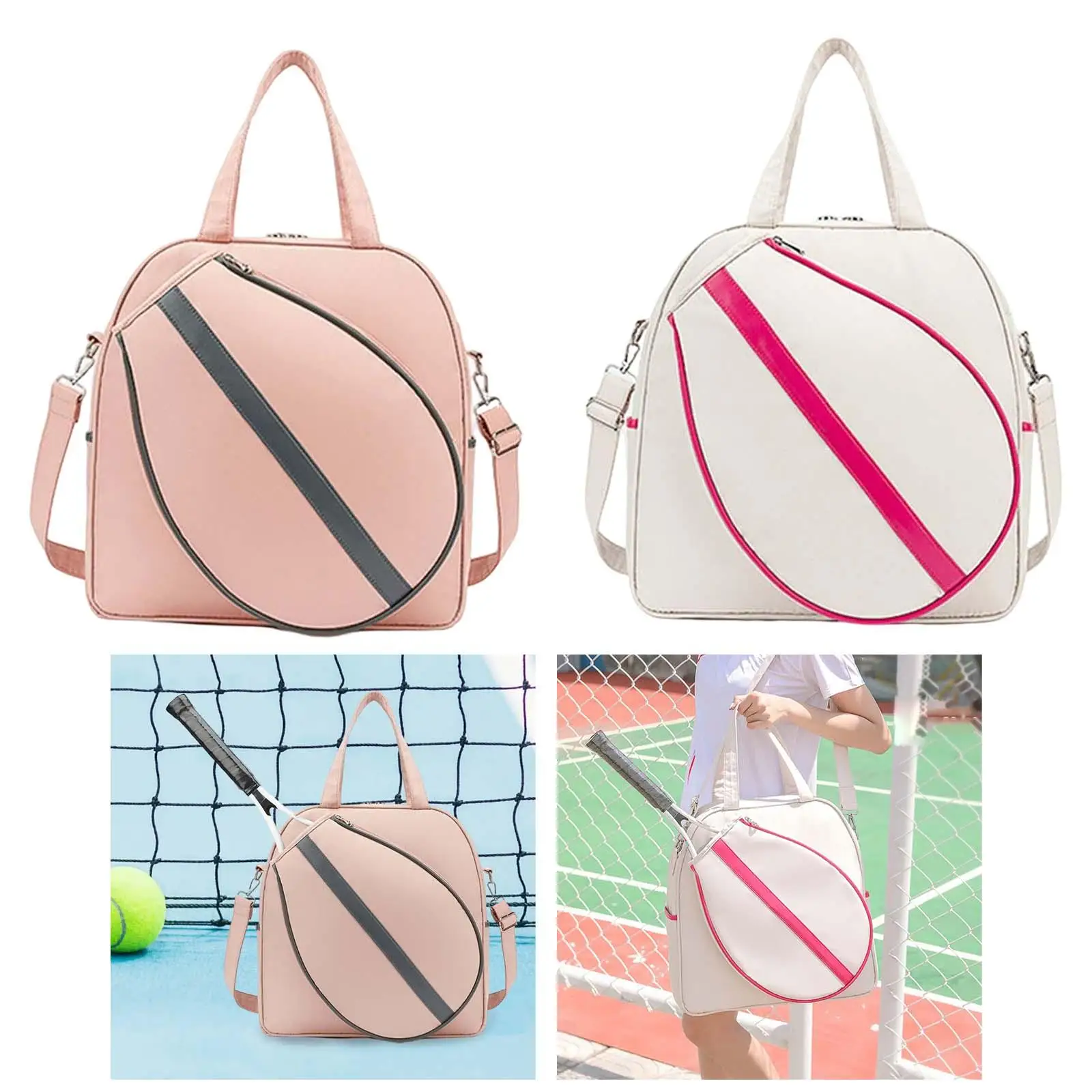 Badminton Tennis Handbag Large Tennis Shoulder Bag Sport Bag Multifunctional