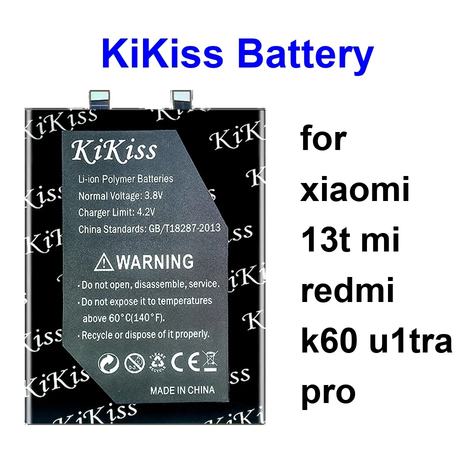 

Mobile Phone Battery Reliable Power BM5M BM5S BM5L 5600-6500Mah For Xiaomi 13T MI Redmi K60 U1tra Pro