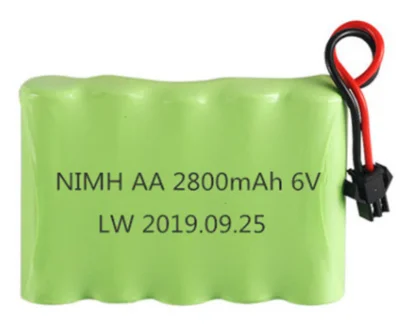 6.0V 700mAh 1400mAh 1800mAh 2400mAh 2800mAh 3000mah NI-MH NI-CD Akumulator do zabawek RC Samochody Ciężarówki Zbiornik Pistolety Części zamienne