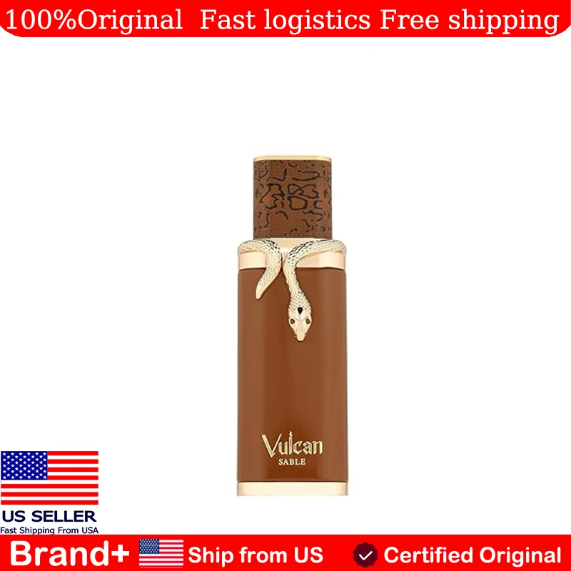 

Fragrance World French Avenue Vulcan Sable EDP 100ml Arabian Women's Perfume Long Lasting Fragrance Cologne French Perfume