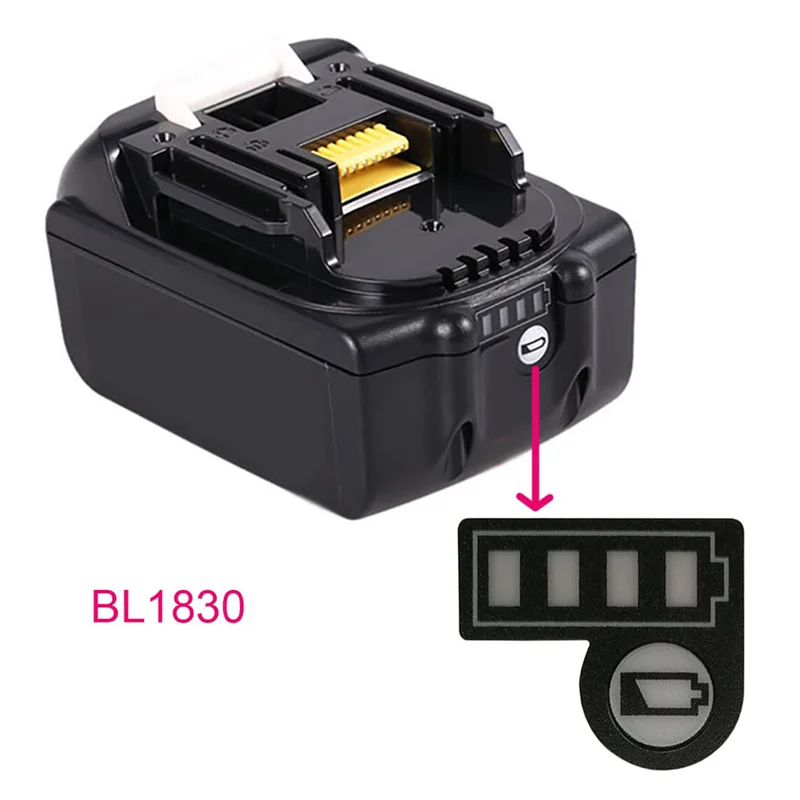 A20F-pegatina de luz de capacidad de batería para batería de litio bl1830 BL1430 de 18V para batería de litio de 18v 14,4 V BL1830 BL1430