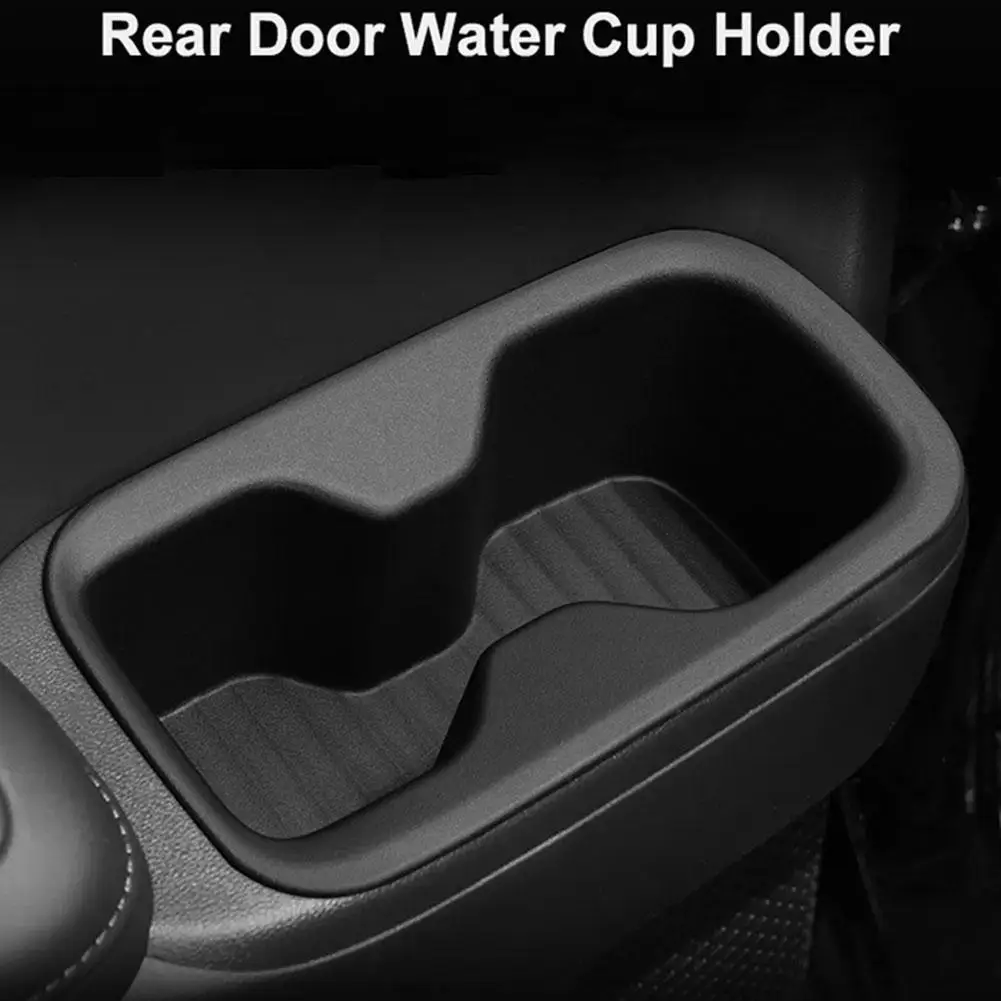 لشركة هيونداي سانتا في 6/7 مقاعد 2024 2025 3rd صف حامل الكأس حامل إدراج صينية تخزين TPE ترتيب كوب امتصاص الصدمات H9R5 #5