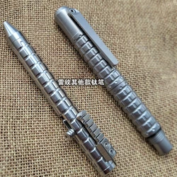 1 Piece Titanium Alloy Bolt Pen Tactical Mechanical Pen EDC Pen for Everyday Carry Gift Office