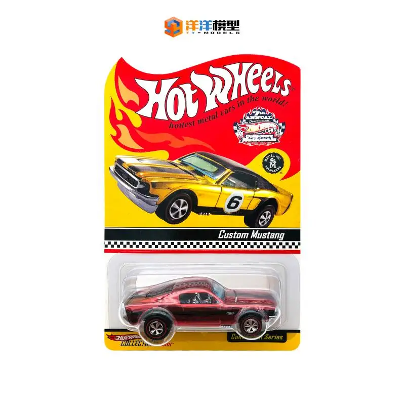 Hot Wheels 1:64 custom mustang Collection of die cast alloy trolley model ornaments