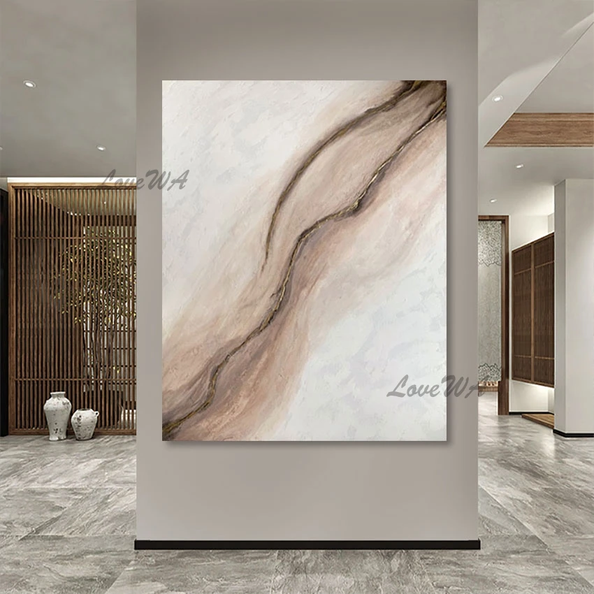 

Simple Abstract New Design Oil Painting No Framed Modern House Wall Decoration Art Cheap Canvas Pictures Hotel Room Artwork