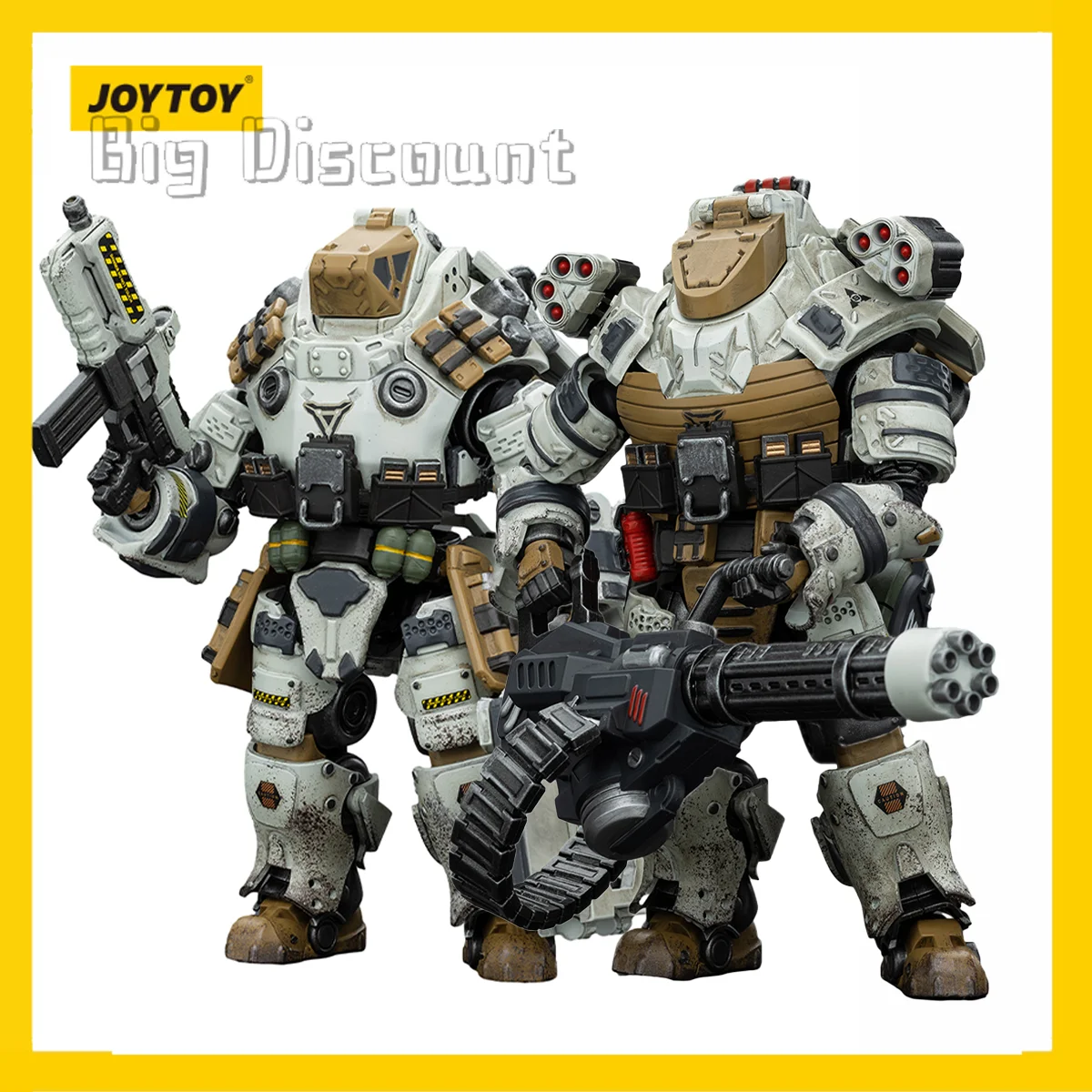 [Pre-order] JOYTOY 1/18 Action Figure Sorrow Expeditionary Forces 09th Legion Rescue Squad-Heavy Gunner&Medical Officer Model