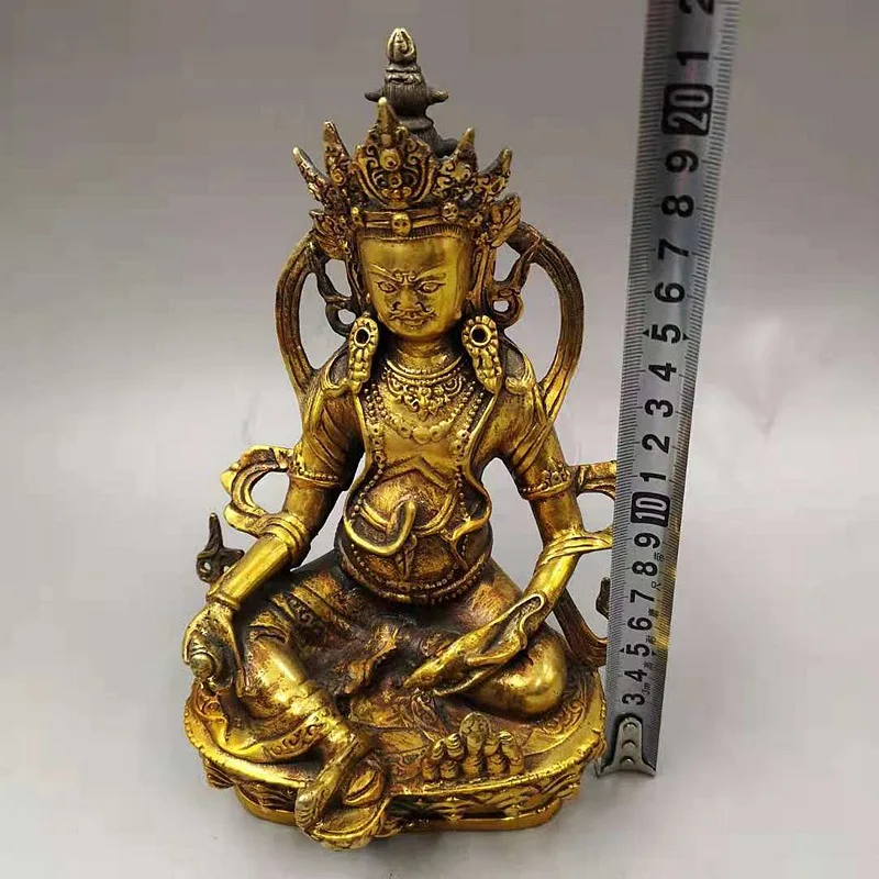 

12 types 21CM Tibetan Buddhism Brass Sakyamuni Buddha Statue Home Hallway Decorative Ornaments Store Office Desk Surface Panel