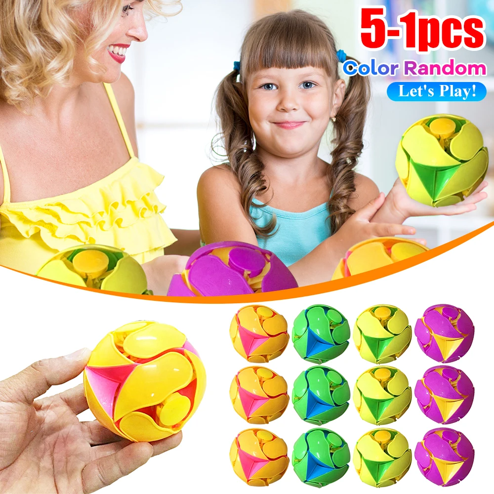 

1-5 шт. антистрессовые игрушки, забавные Меняющие цвет шарики, игрушки, бросающие руки, волшебный шар антистресс для детей и взрослых, подарок на день рождения 2024