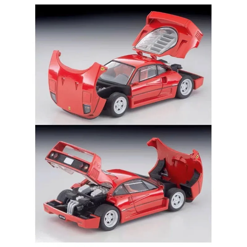 

TOMYTEC 1/64 alloy TLV LV-N F40 1989 collectible figurine, realistic car toy, boys' gift