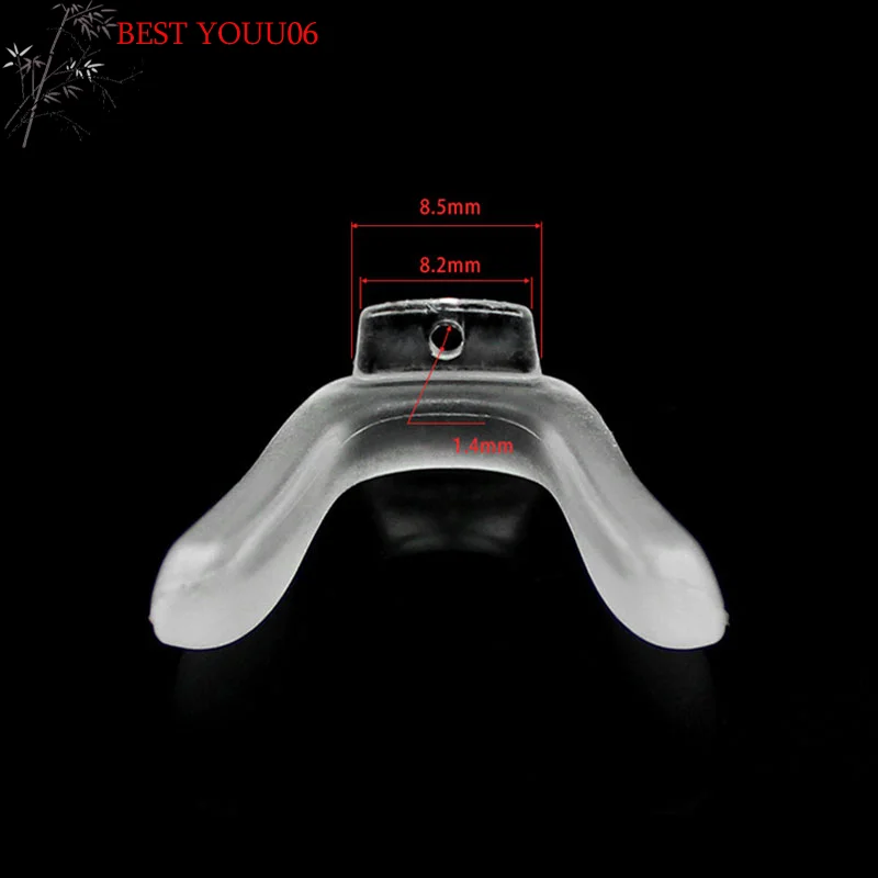 (YOUU06)Silicone Anti-Slip Glasses Nose Pads U-shaped Nose Pad For Eyeglasses Accessory
