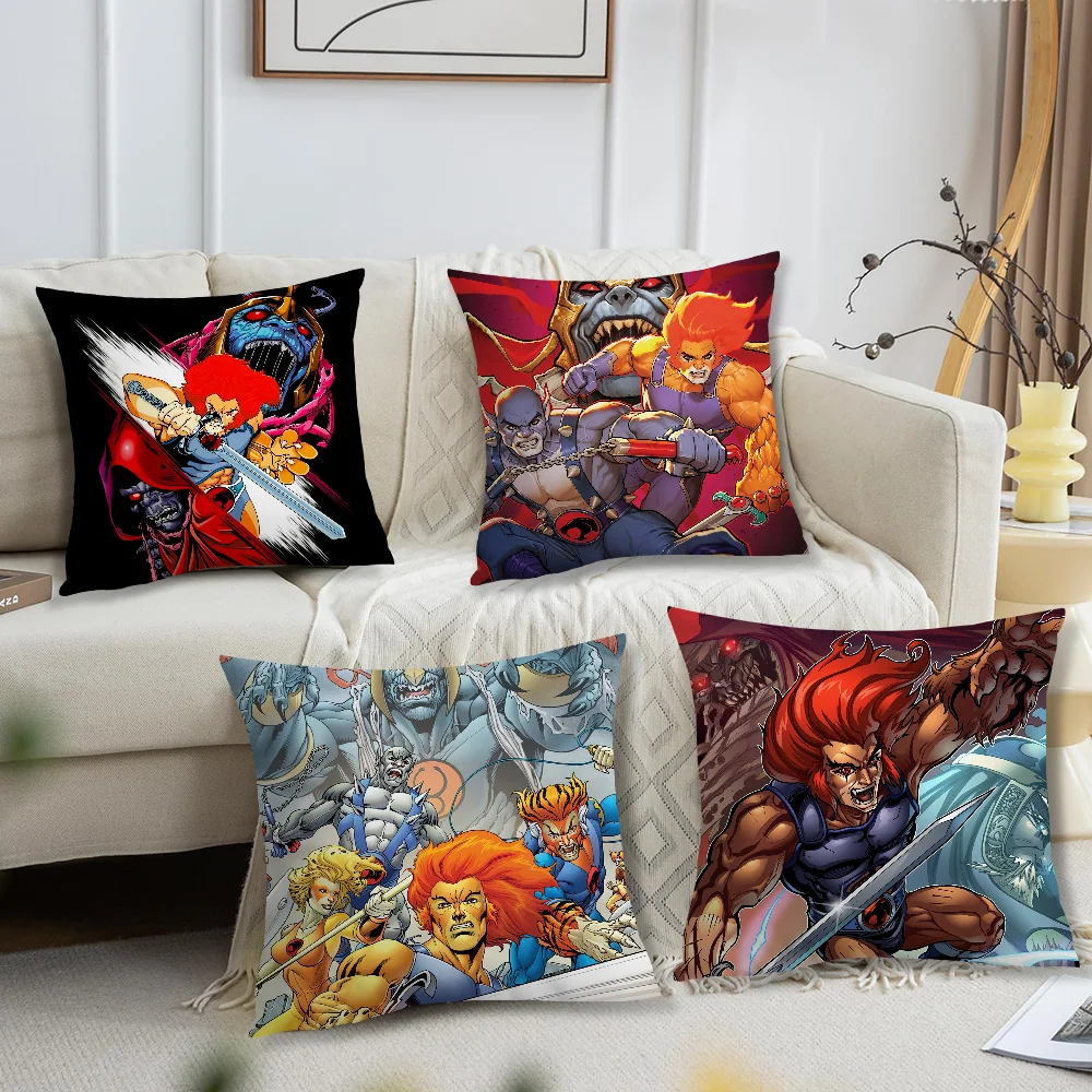 

Hot Cartoon T-ThunderCats Pillow Case Living Room Sofa Cushion Cover Suitable For Home Bedroom Room Decoration