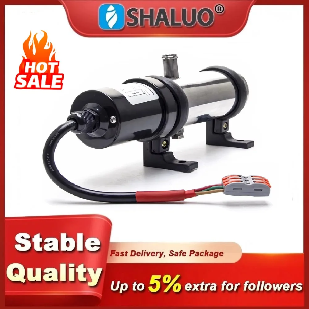 500W 1000W 2000W 3000W Diesel Generator Water Heater Engine Self-circulating Preheater Thermostat Electric Water Jacket Heaters