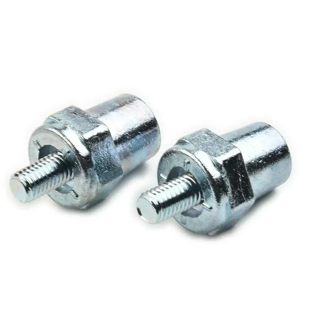 2pcs Battery Terminal Connectors Positive And Negative Zinc Alloy Battery Side Terminal Charging Posts 3.8 X 2.4cm