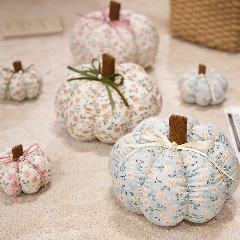 Kawaii Delikatna Nordic Dynia Pluszowa Poduszka Miłości Zabawki Urocza Miękka Roślina Wypchana Lalka Dekoracje Świąteczne Poduszka Prezent na Halloween
