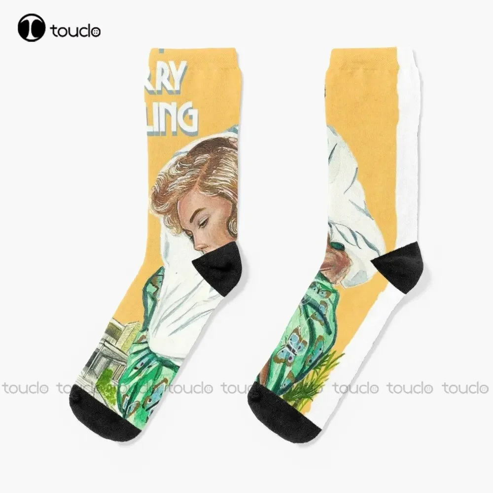 Don'T Worry Darling Socks Fun Socks For Men High Quality Cute Elegant Lovely Kawaii Cartoon Sweet Cotton Sock Custom Gift Art