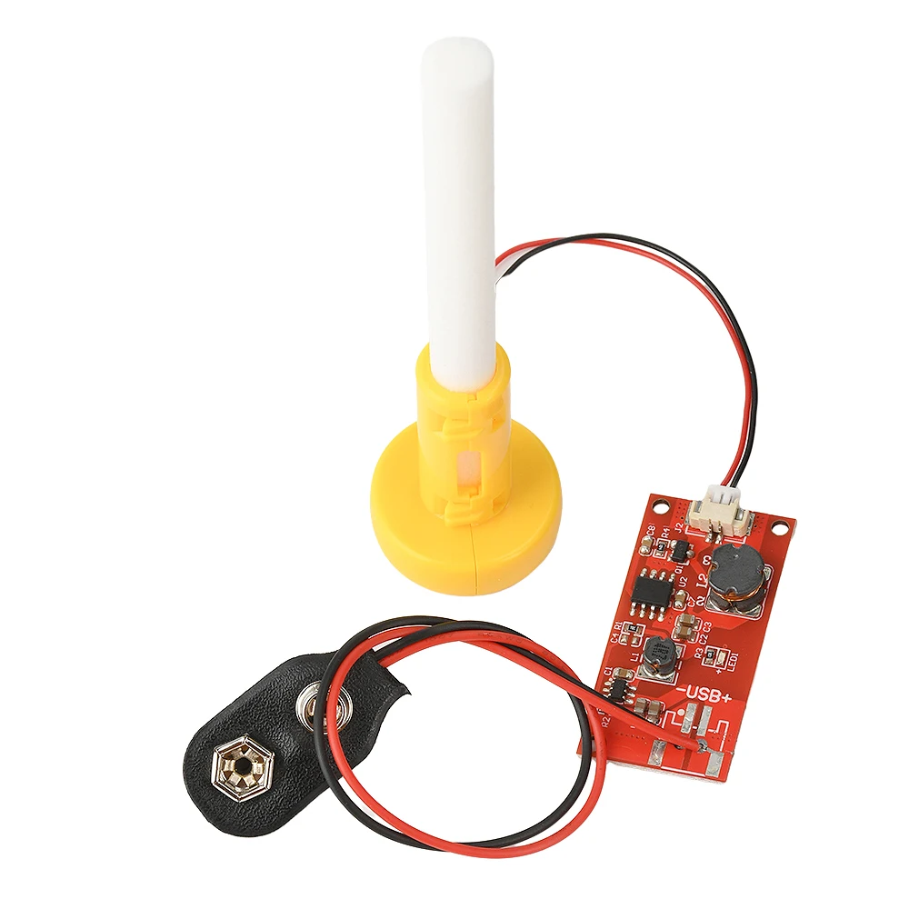 Mini humidificador de 9V CC, Kits de bricolaje, generador de niebla y placa de circuito del controlador, nebulizador, película de atomización, hoja de atomizador, Mini oscilante